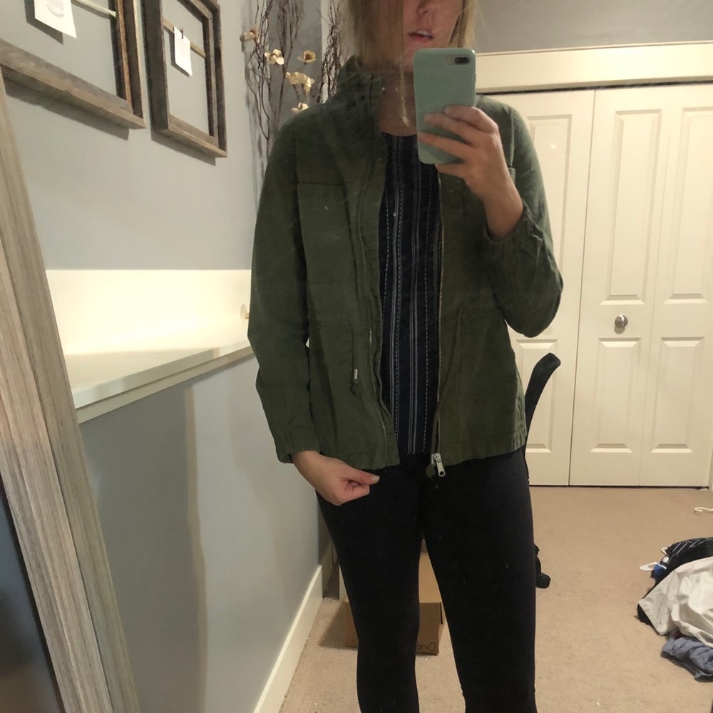 Green jacket